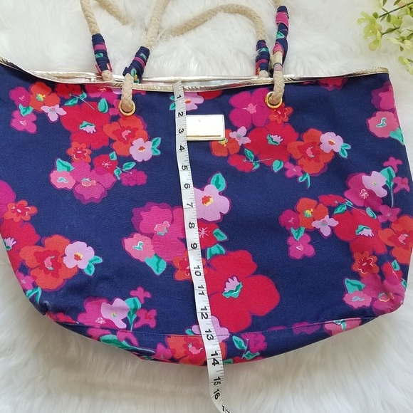 Lilly Pulitzer Floral Tote Bag - Picture 3 of 16
